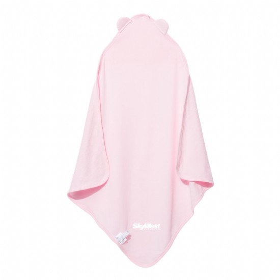 Terry Cloth Hooded Towel with Ears #3