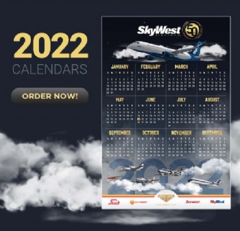 Limited Edition Large SkyWest Calendar